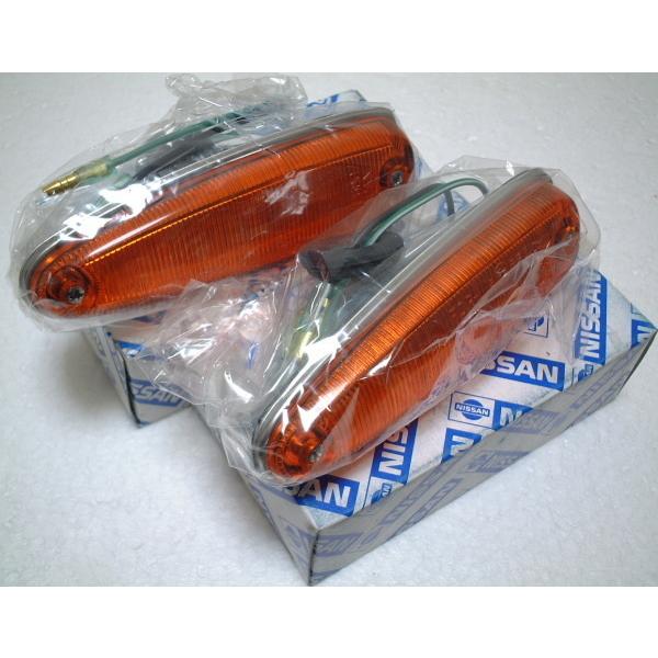 ハコスカ用新品サイドマーカーランプ 左右2個セット 日産純正品 後期用