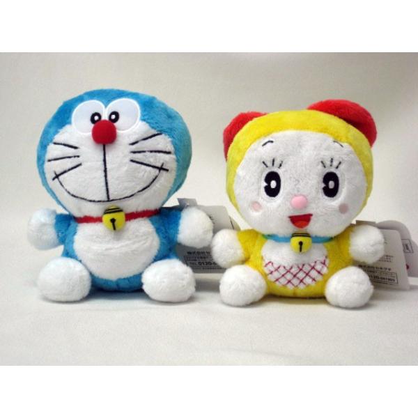 セキグチ ドラえもん ＆ ドラミちゃん /ぬいぐるみSサイズ /2種セット