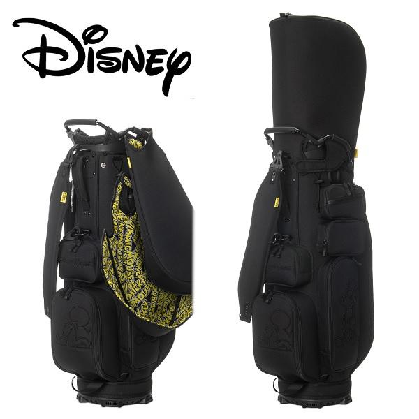Disney（ディズニー） キャディバッグ ブラックミッキーゴルフ BLACK