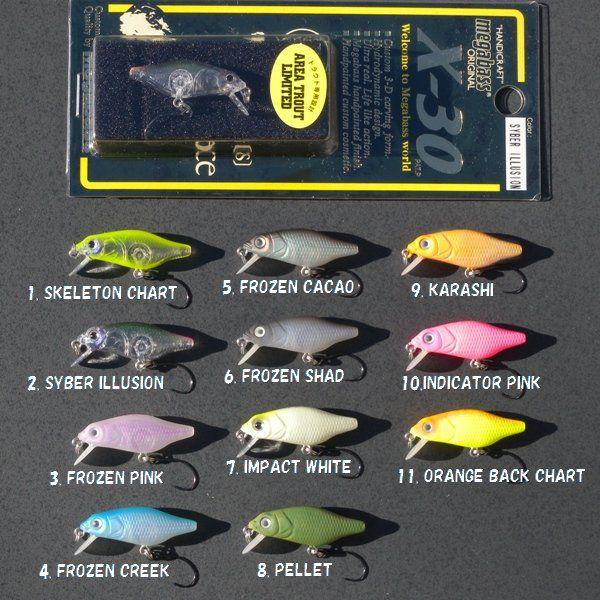 メガバス X−30 エリアトラウト リミテッド : 松本釣具店Yahoo!店