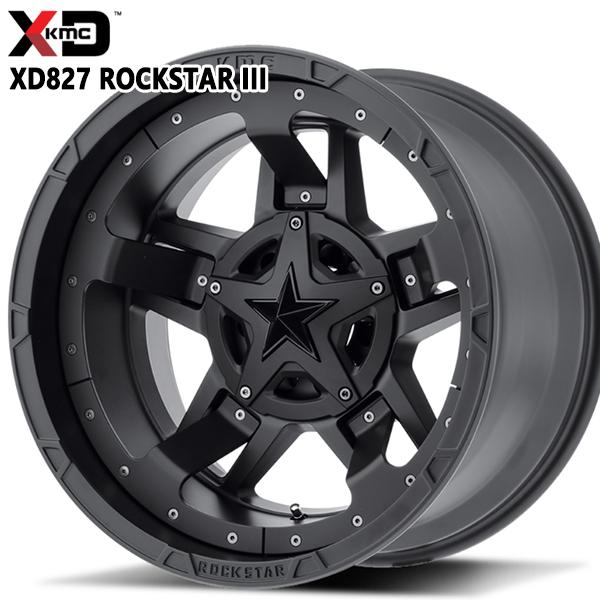 KMC XD827 ROCKSTAR III ロックスター3 20インチ 9.0J 5H114.3/127 +18