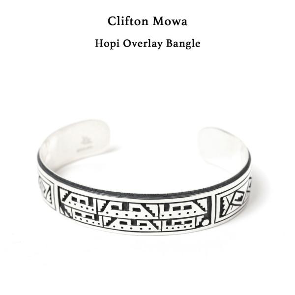 HOPI/ホピ族 Effie Tawahongva作 オーバーレイ バングル Hopi Jewelry