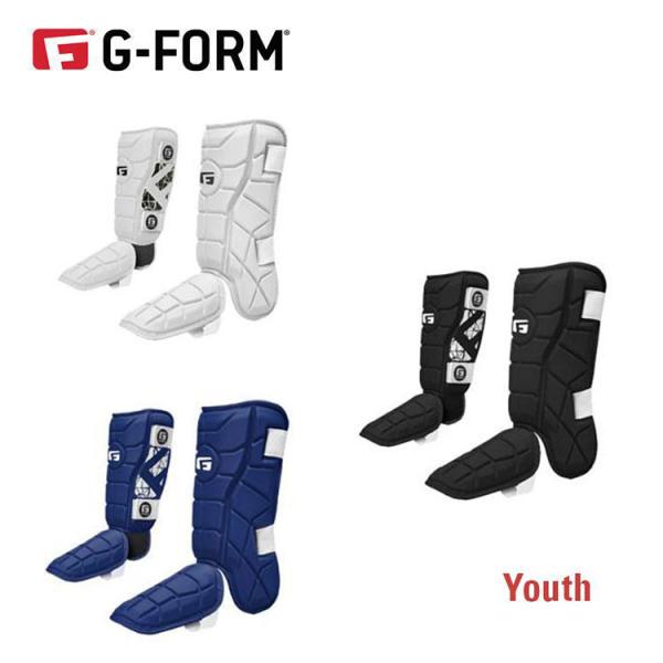 G-FORM ジーフォーム レッグガード高校野球対応 フットガード 硬式 左打ち
