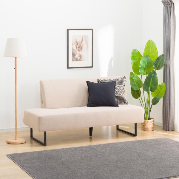 ニトリ（NITORI） リビングダイニングソファ(右 LD2 AQ-BE) ベンチ