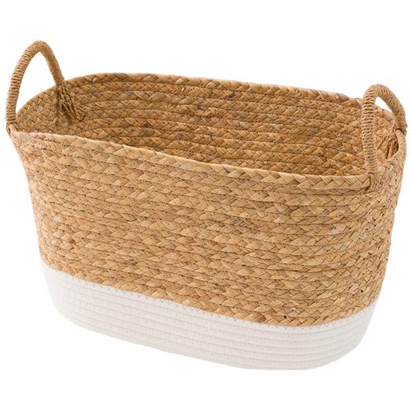 ニトリ 天然素材の収納バスケットセット ニトリ天然素材の収納