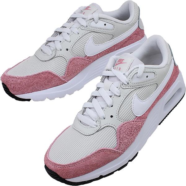 NIKE（ナイキ） スニーカー レディース ホワイト ピンク エア マックス