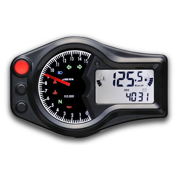 1月27日出荷】ACEWELL 多機能デジタルメーター 15000rpm ACE-6652