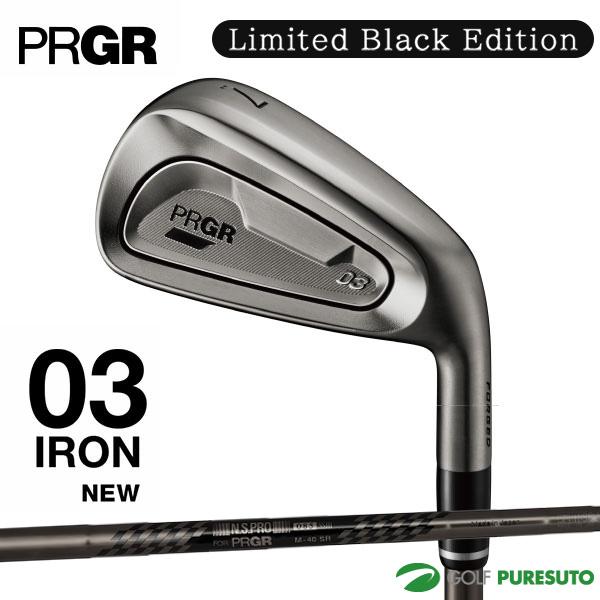 PRGR（プロギア） 03 アイアン リミテッド ブラック エディション 5本