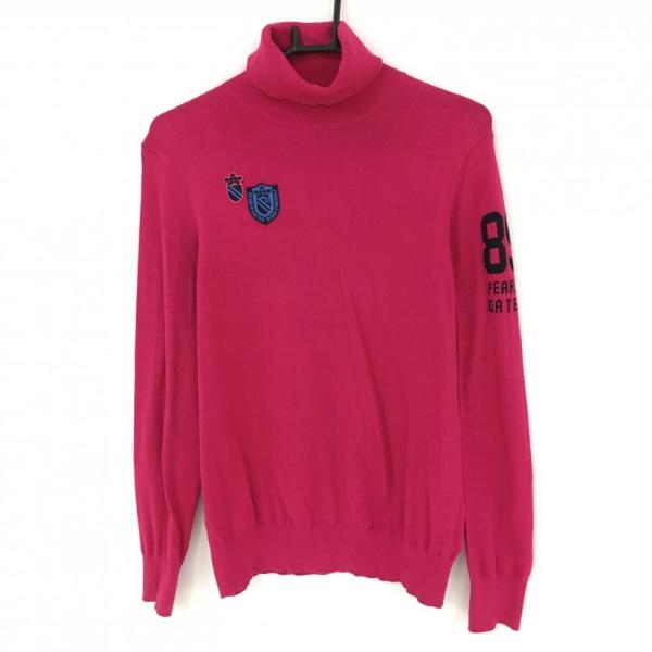 即日発送！PEARLYGATESパーリーゲイツ長袖ニットハイネックニット