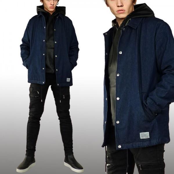 デニムコーチジャケット デニムジャケット コーチジャケット ショート