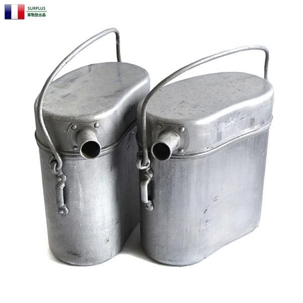 MILITARY（ミリタリー） 実物 フランス軍 アルミメスキット ラージ