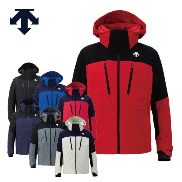 OGSAKA DESCENTE スキーウェア 上下 上着M・パンツ L 赤／黒 DESCENTE