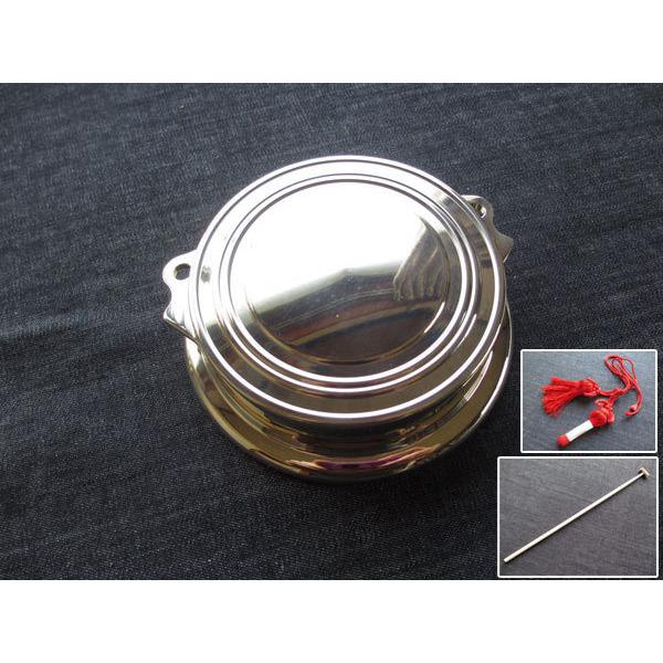 旧価格値上げ前特価】摺り鉦 3点セット(摺鉦/チャンチキ/チャンギリ