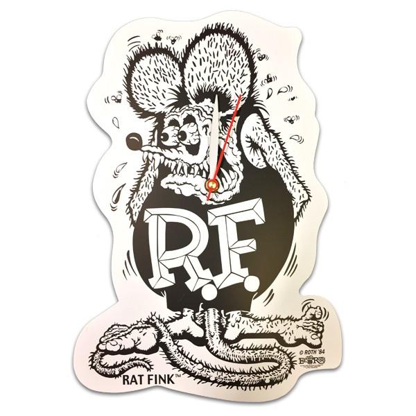 ラットフィンク Ratfink 時計 モノクロ デッドストック アメリカン雑貨
