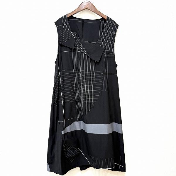 snc ジウセンソユニコ 慈雨 Sensounico ワンピース 40 黒 白