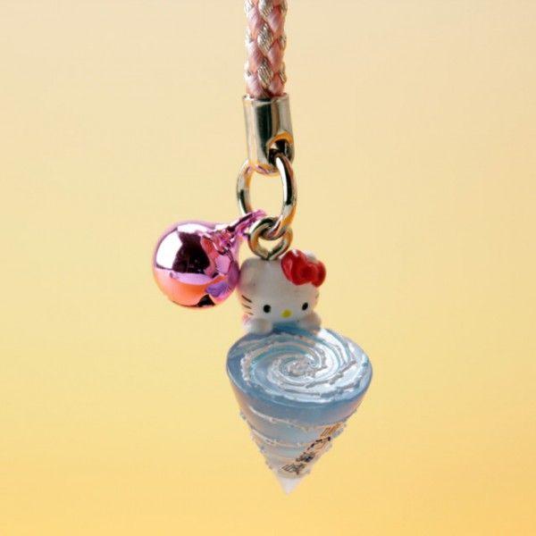 ご当地 ストラップ ハローキティ うずしおバージョン 徳島 ピンク