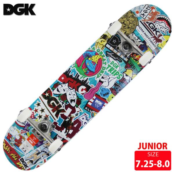 DGK ディージーケー コンプリートデッキ STK DECK SIZE 7.25 7.5 7.75