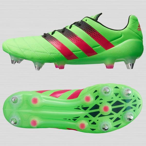 adidas（アディダス） エース 16.1 SG LE ソーラーグリーン×ショック