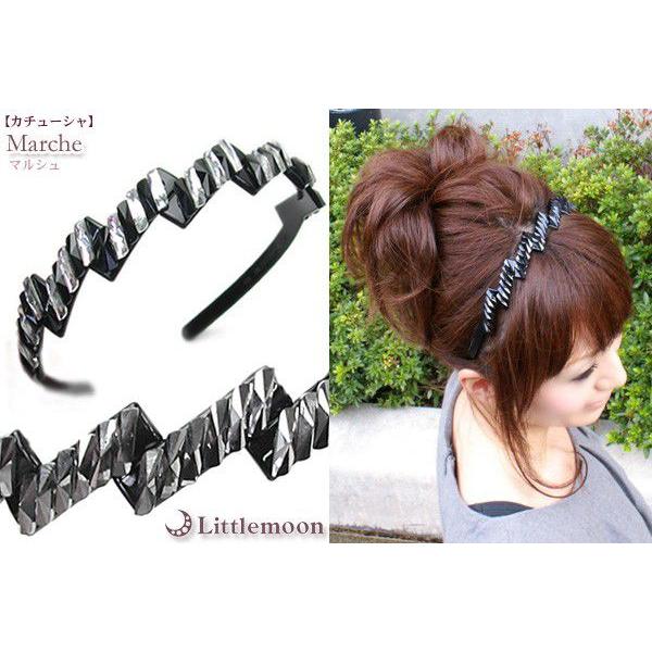 リトルムーン（Littlemoon） カチューシャ クリスタル ストーン