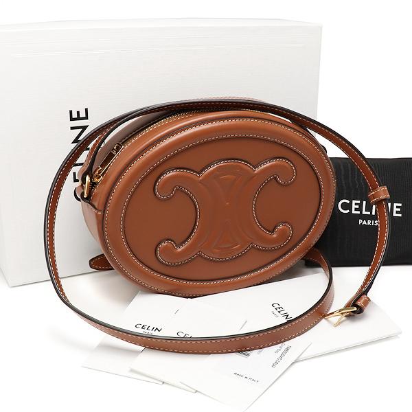 CELINE（セリーヌ） 美品 クロスボディ オーバルパース キュイル