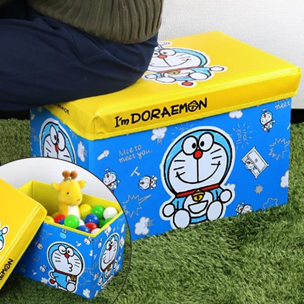 おもちゃ箱 ドラえもん 幅48×奥行30×高さ32cm Im Doraemon フタ付き