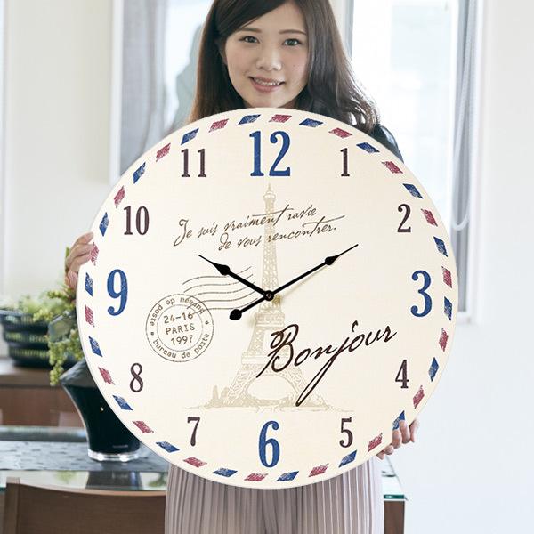 アンファンス 掛け時計 大型 60cm パリ Town series モチーフクロック