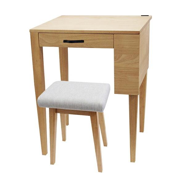 デスク 幅55cm スツール セット POCO 木製 （ 机 パソコンデスク