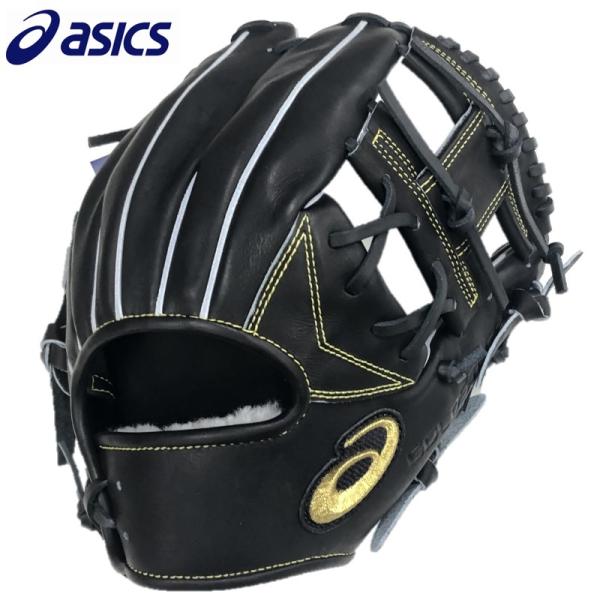 ASICS（アシックス） 野球 硬式グラブ グローブ 内野手用 ゴールド