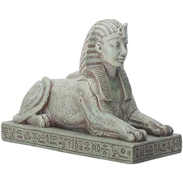 古代エジプト スフィンクス彫像 置物 マルチカラー彫刻/カフラ王