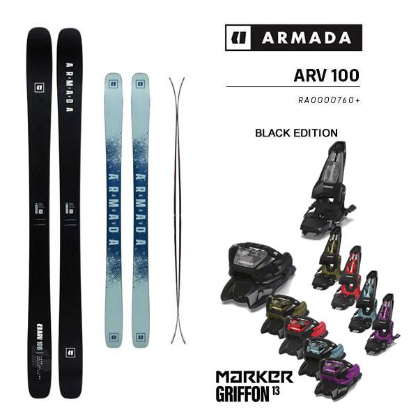 ARMADA（アルマダ） スキー板 ARMADA ARV 100 CLEAN(黒) (25-26 2026