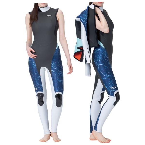 ワールドダイブ ダイビング用ウェットスーツ ＊3mmツーピース XB