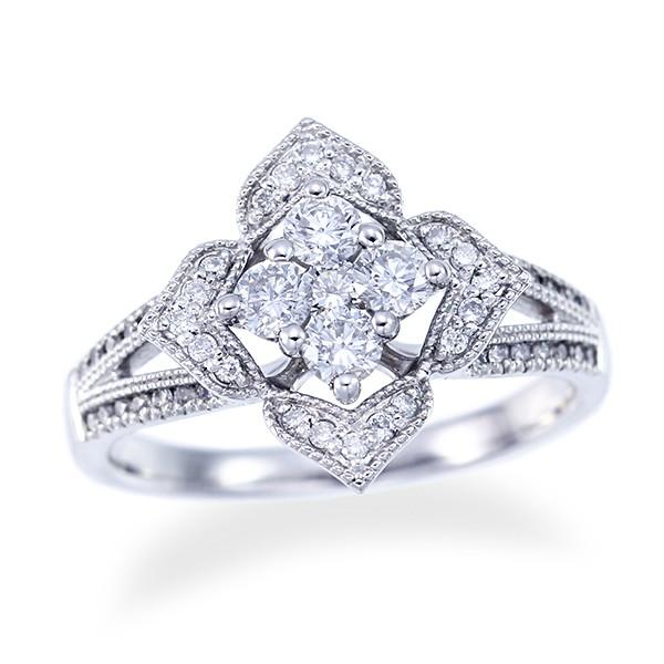 ジュエリーツツミ プラチナダイヤモンドリング : ジュエリーツツミ