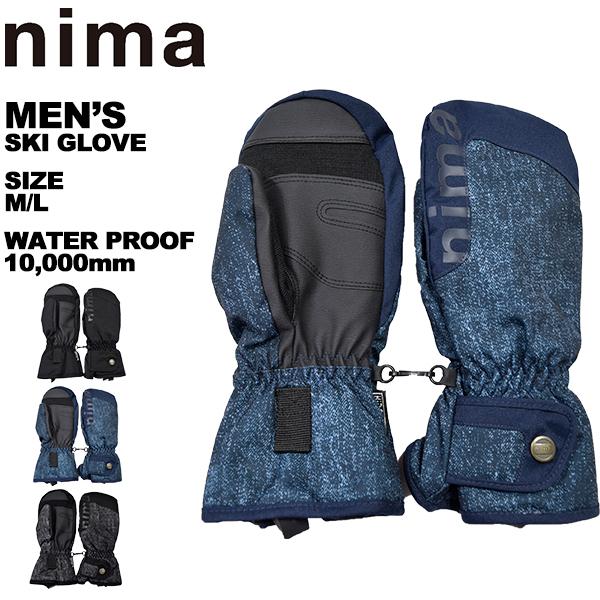 NIMA Mサイズ スノーボードウェア 上下セット ゴーグル グローブ
