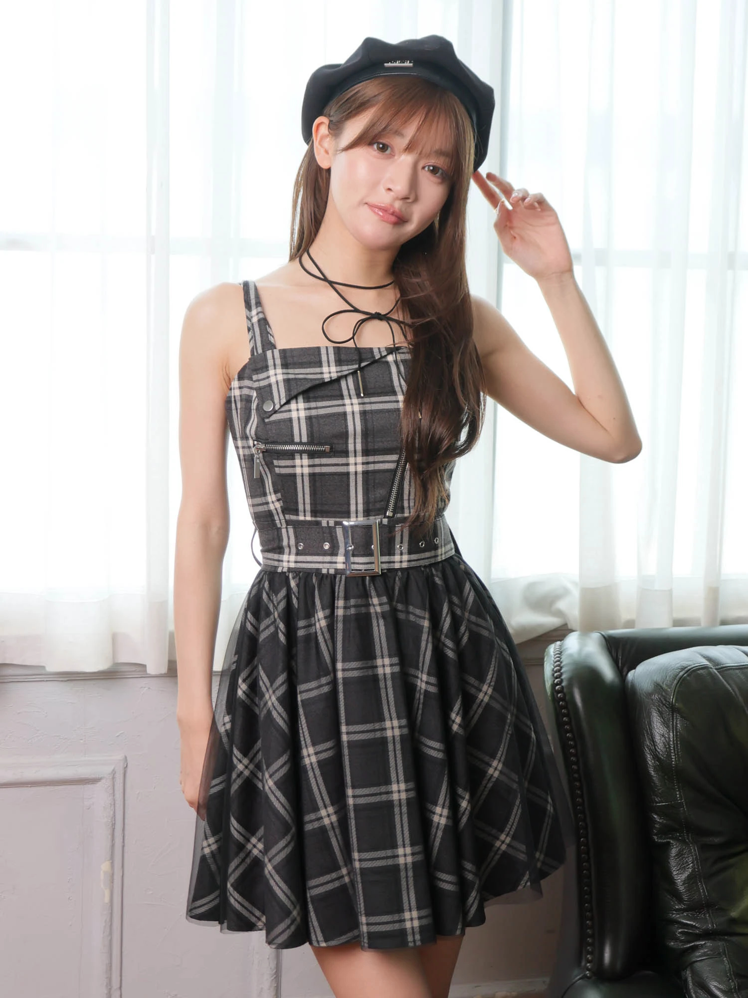 LIP SERVICE（リップサービス）｜ チュールフレアジャンスカワンピース