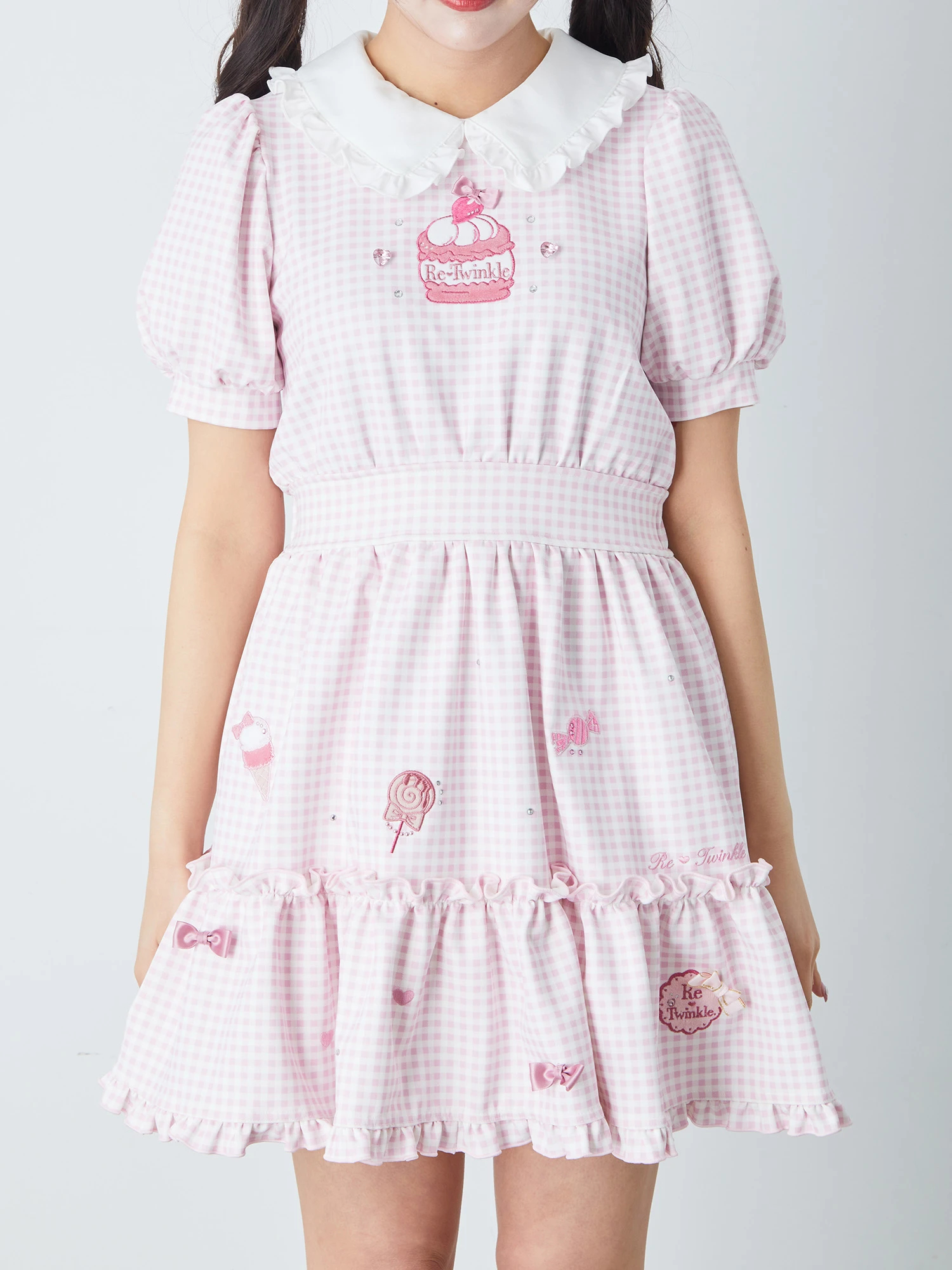 Ank Rouge Re♥Twinkle BackリボンスイーツOP メイド