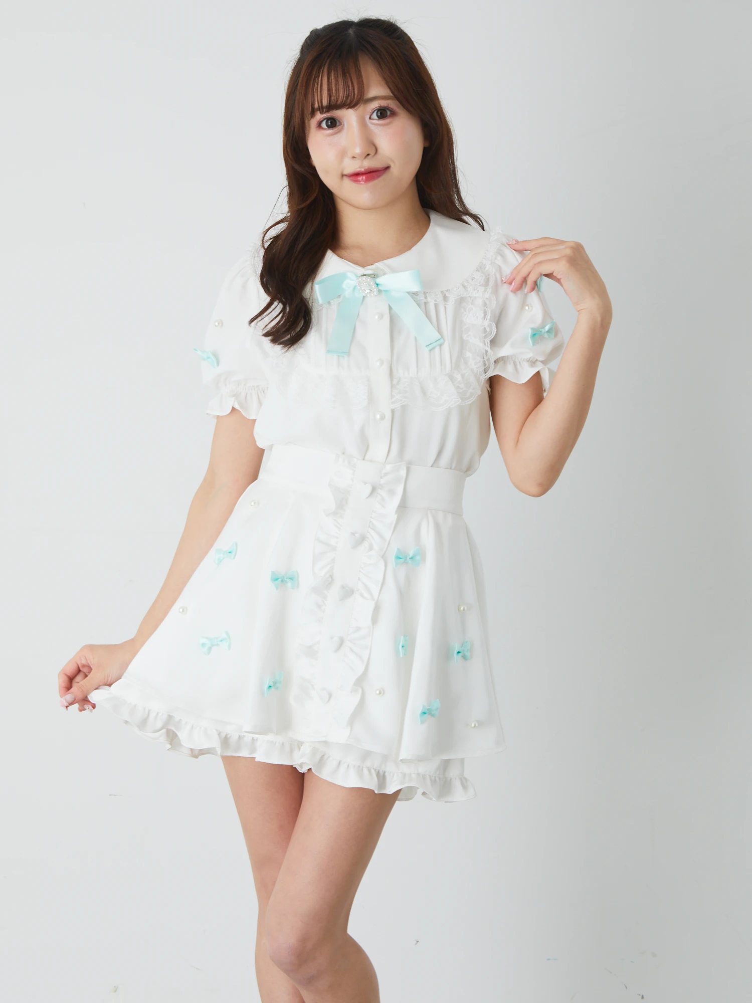 推し活リボンスカパン - Ank Rouge(アンクルージュ)のショートパンツ