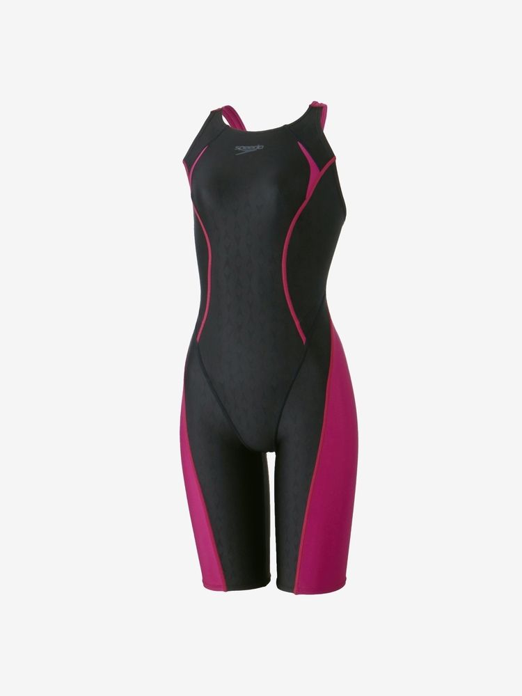 W*A様 asics ALS311 スポーツ用水着 M マグマレッド/ネイビー W*A