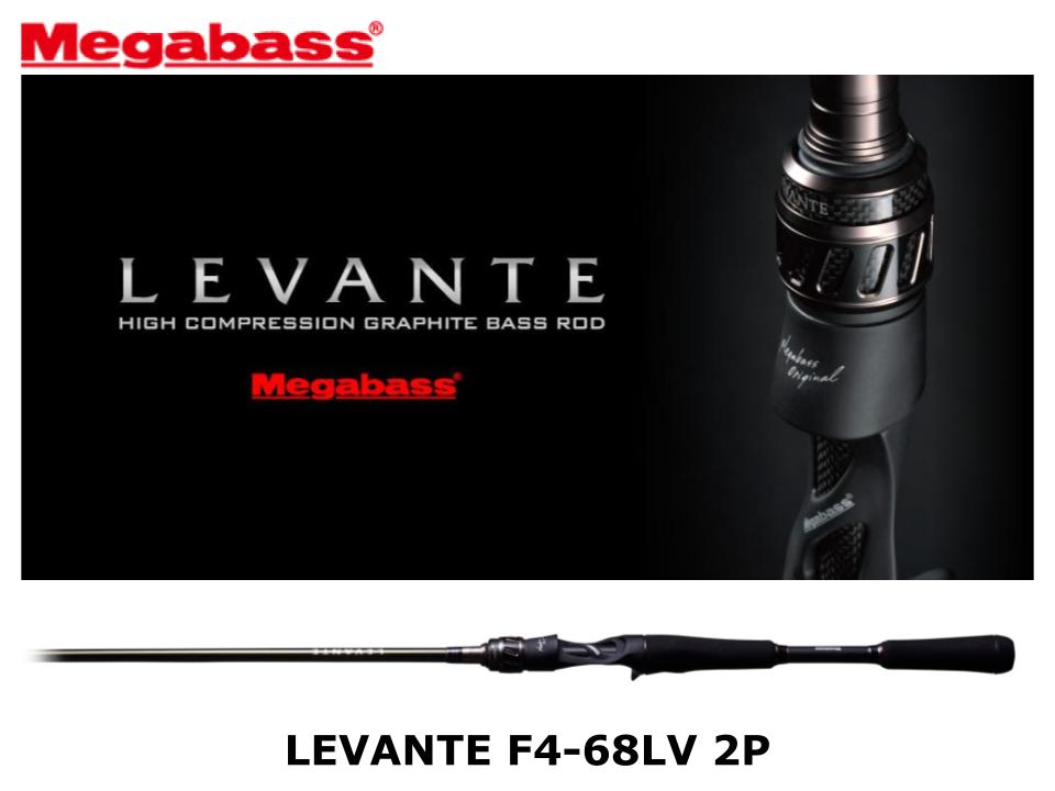 Megabass Levante Baitcasting F4-68LV 2P – JDM TACKLE HEAVEN