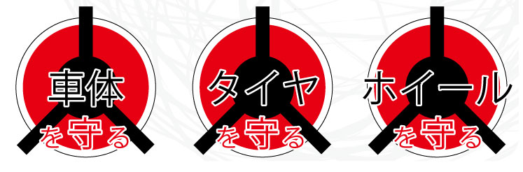 自動車の盗難防止・防犯にタイヤロック式のカーセキュリティ「タイヤ