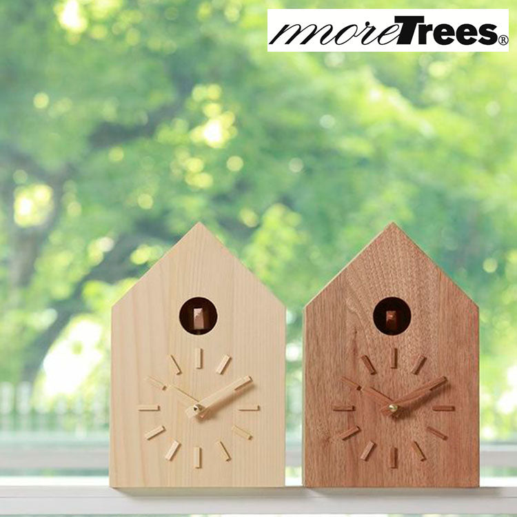掛け時計 more trees モア トゥリーズ 鳩時計 掛時計 はと時計 かけ