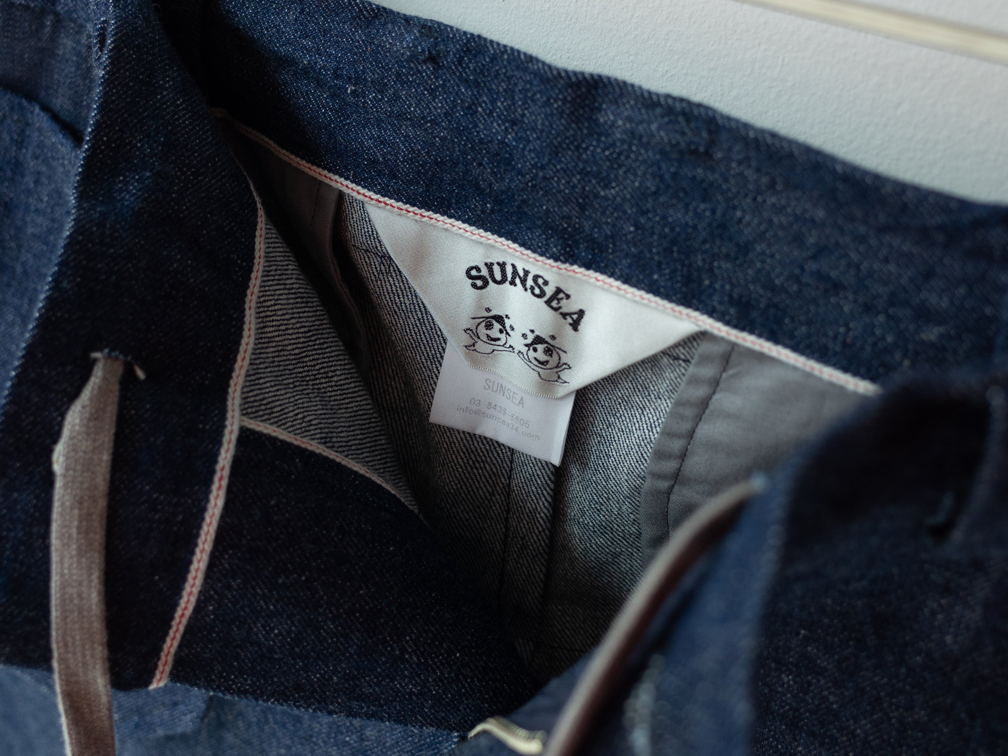 SUNSEA 2956 Denim WIDE Pants – Keylime Tokyo