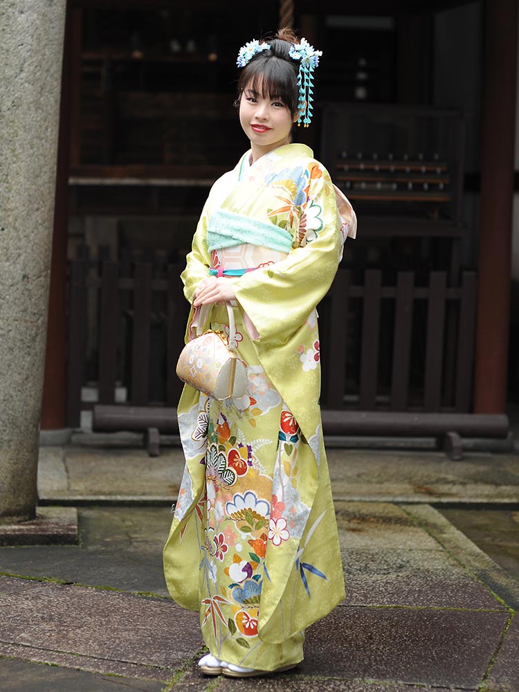 緑から選ぶ振袖レンタル｜KIMONO-PRO｜京都の着物レンタル＆きものサロン