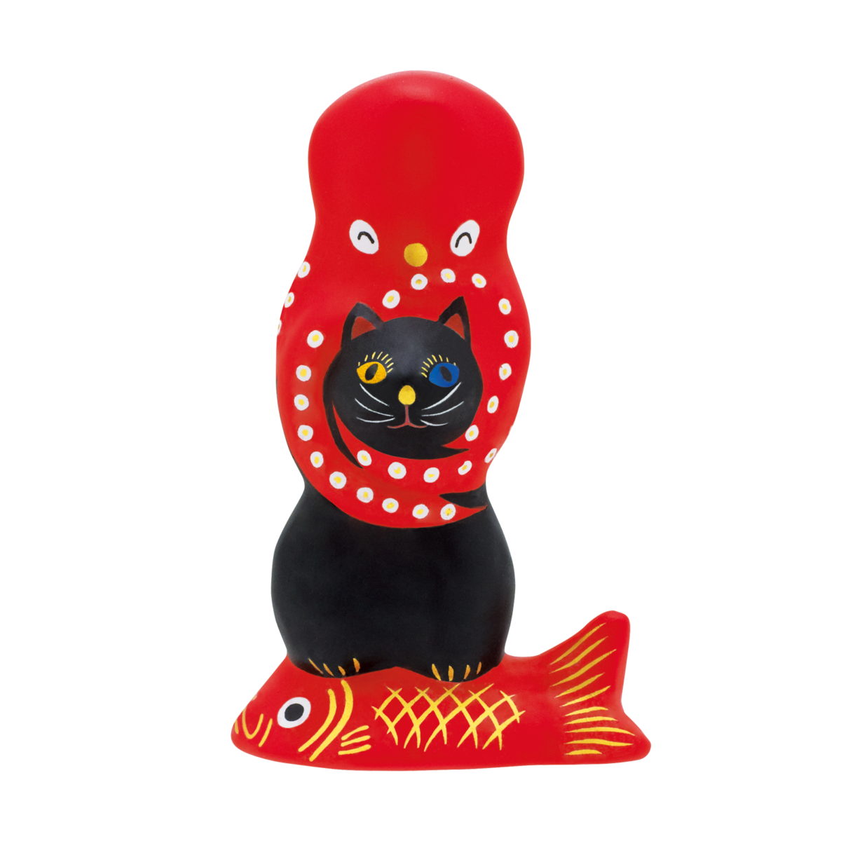 相良人形 猫に蛸｜株式会社キタンクラブ