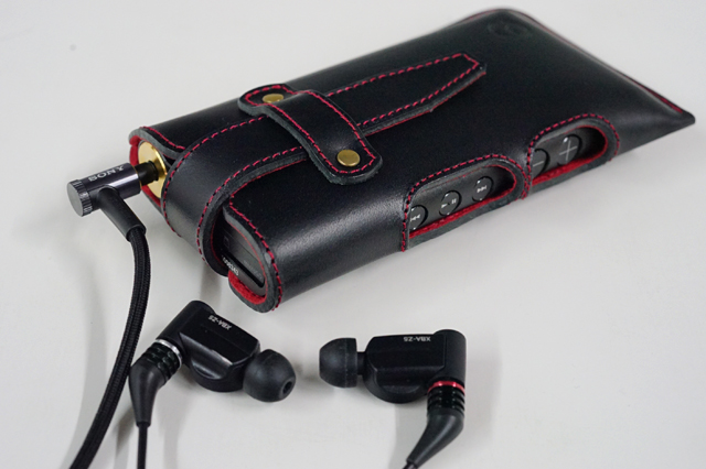 ウォークマン「NW-ZX2」専用、buzzhouse design.製レザーケース