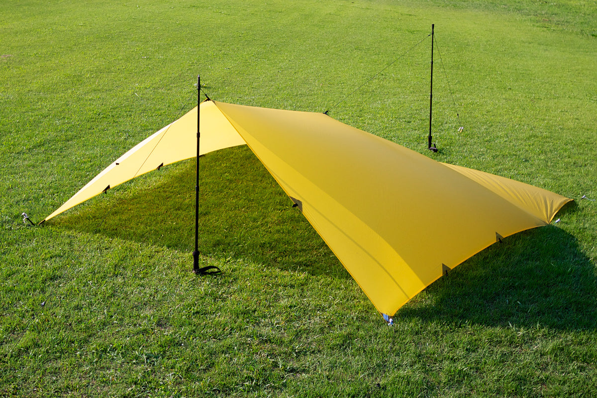 ローカスギア タープX デュオ シル アスペンゴールド イエロー Tarp X