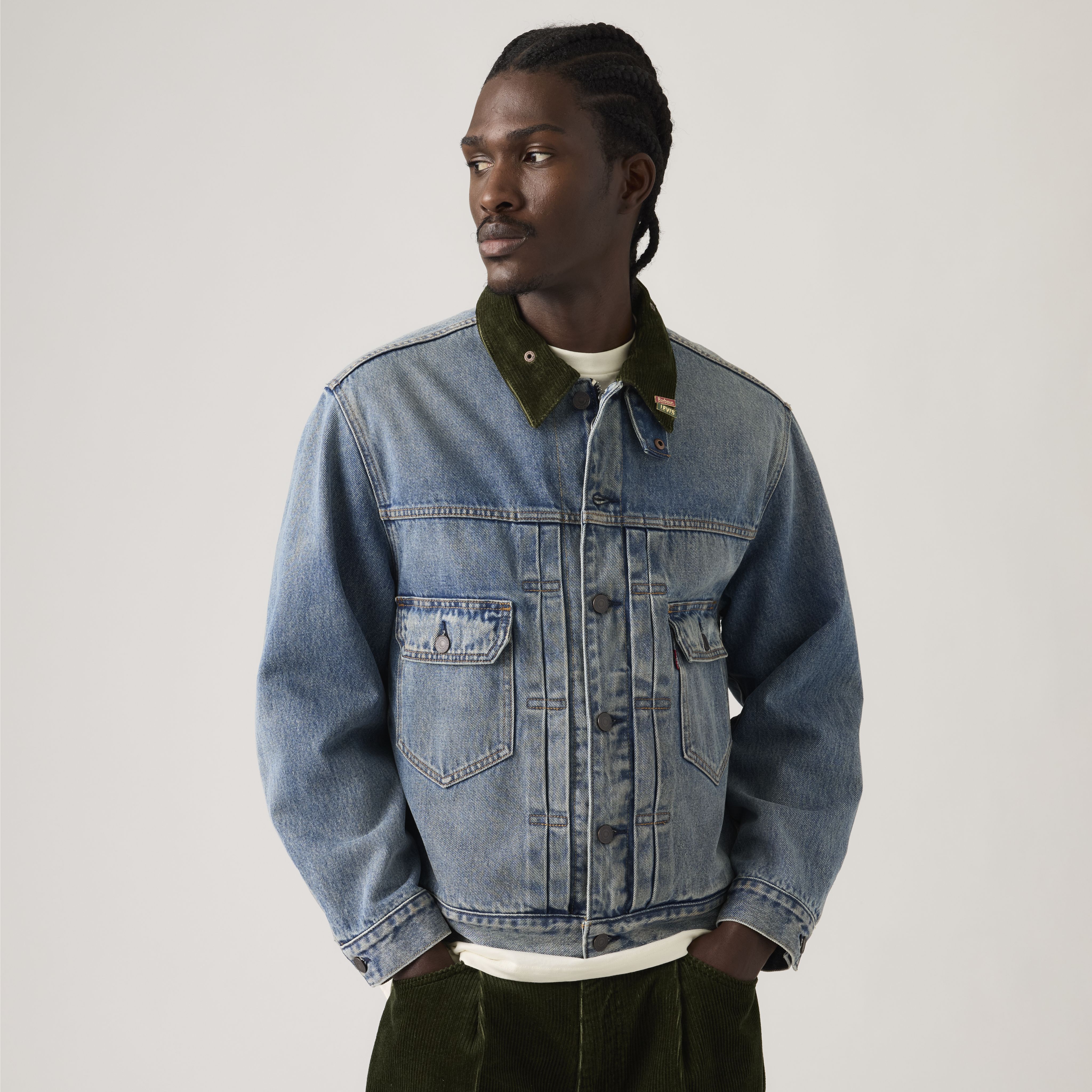 Levi's® X Barbour Type Ii Jacket - Medium Wash | Levi's® US