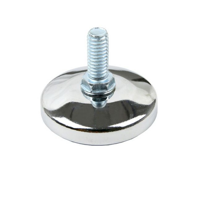 円形アジャスター ルミナス ポール径25mm用 スチールラック 足回り