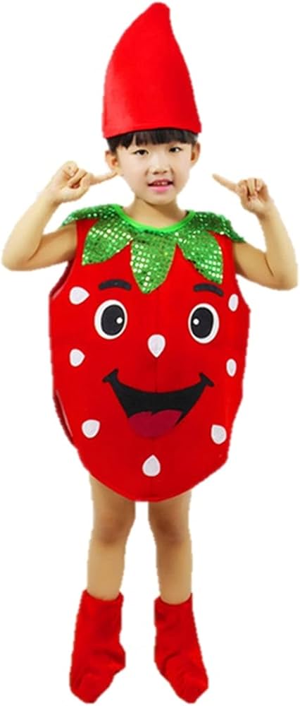 Amazon.co.jp: haruju フルーツ コスプレ ハロウィン いちご ちゃん