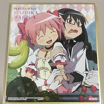 Amazon.co.jp: 魔法少女まどか マギカ 色紙ART2 鹿目まどか 暁美ほむら
