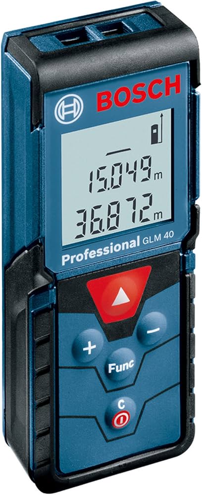 Amazon.co.jp: Bosch Professional(ボッシュ) レーザー距離計 GLM40